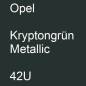 Preview: Opel, Kryptongrün Metallic, 42U.